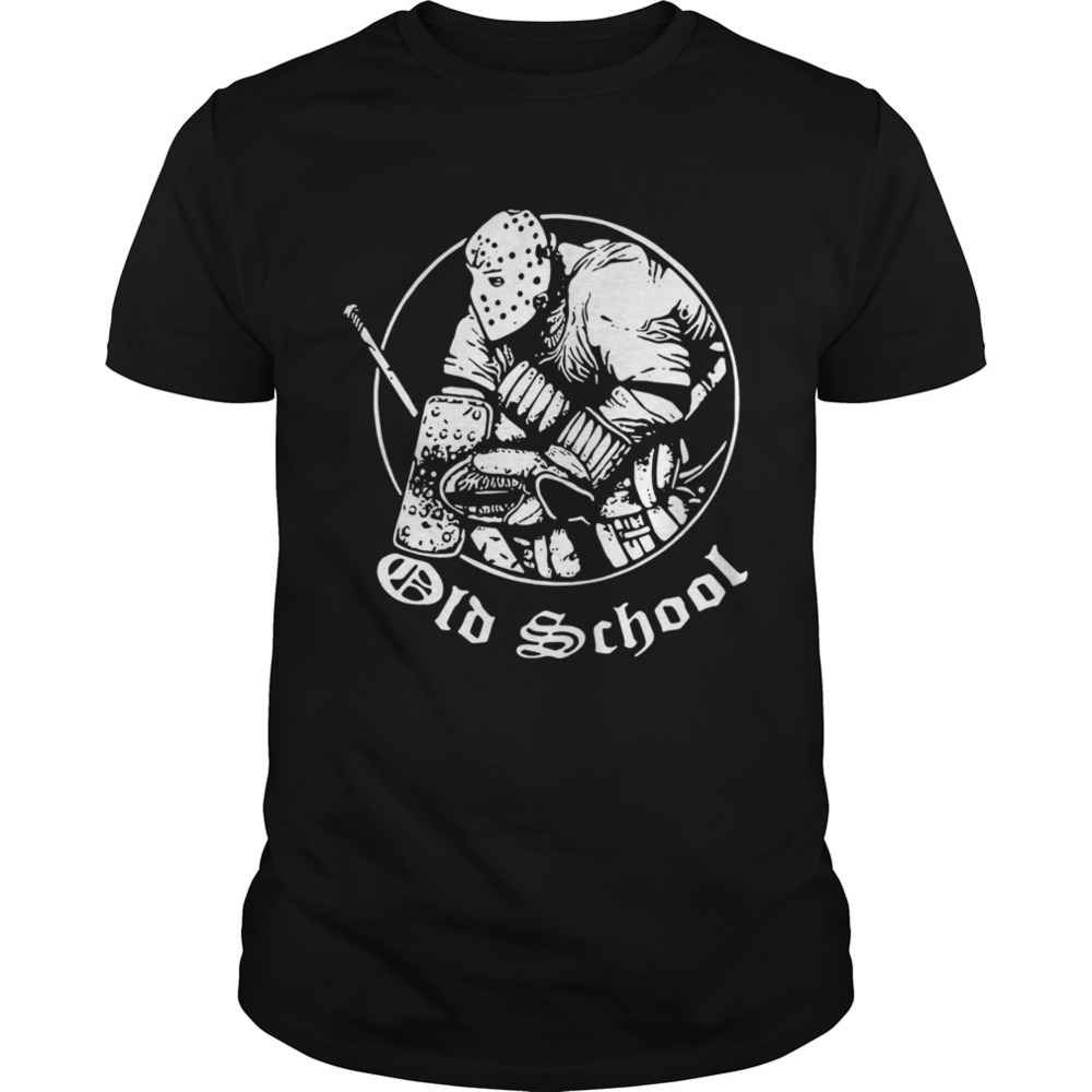 Hockey Goalie Old School Shirt